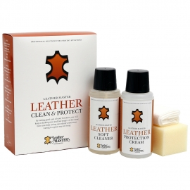 Leather Clean & Protect odos priežiūros rinkinys (MAXI)